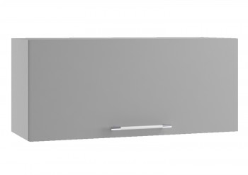 Гарда ПГ 800 шкаф верхний горизонтальный (Белый Эмалит/корпус Серый) в Сосновоборске - sosnovoborsk.mebel54.com | фото