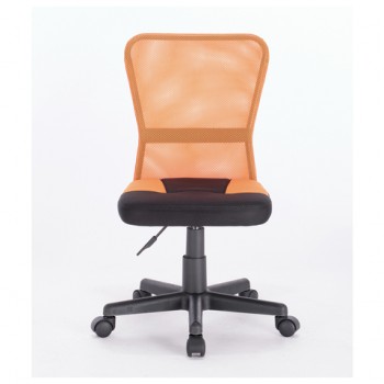 Кресло компактное BRABIX Smart MG-313 (черный, оранжевый) в Сосновоборске - sosnovoborsk.mebel54.com | фото