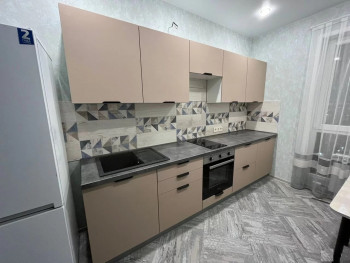 Модульная кухня Норд 2,5 м (Софт какао/Белый) в Сосновоборске - sosnovoborsk.mebel54.com | фото