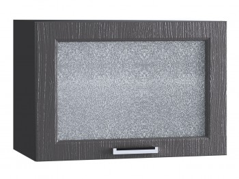 Шкаф верхний горизонтальный со стеклом 609, ШВГС 609 (Клен серый/корпус венге) в Сосновоборске - sosnovoborsk.mebel54.com | фото
